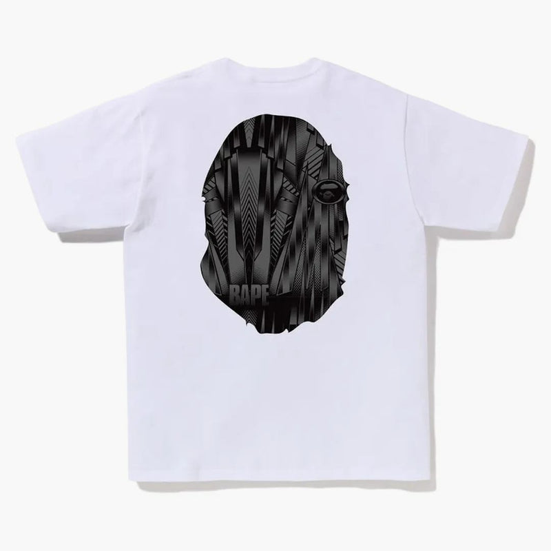 Bape Speed ​​Racer Big Ape Head Tee White Black