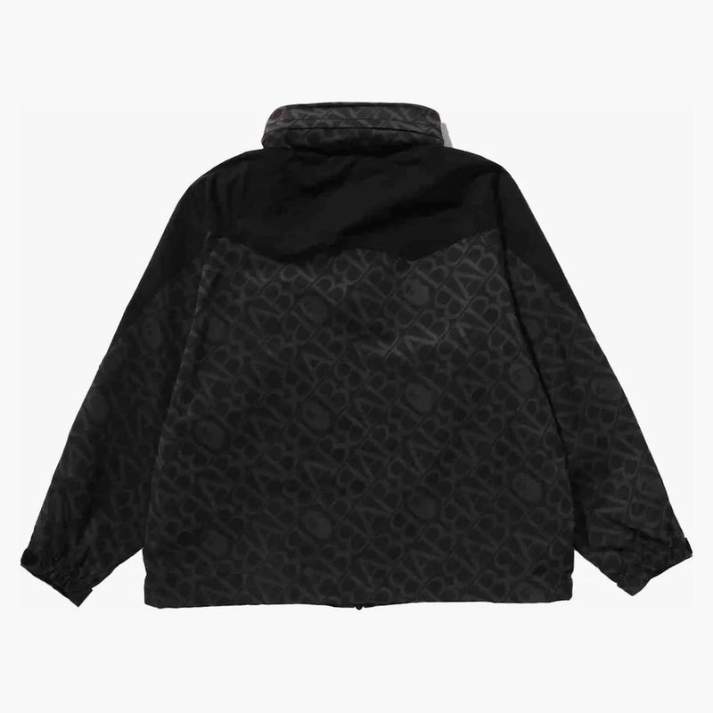 Bape Sport Monogram Snowboard Jacket Black