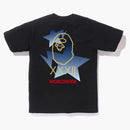 Bape Sta Ape Head Outline Tea Black