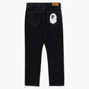 BAPE STA APE Head Regular Fit Pants Indigo