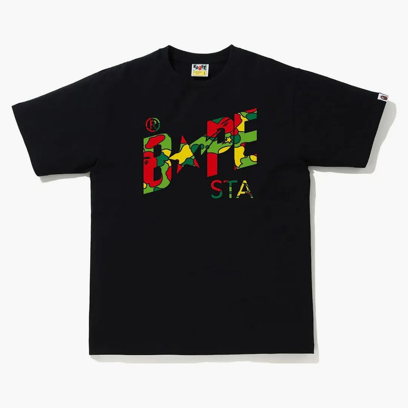 Bape Sta Camo Bape Sta Logo Tea Black/Multi