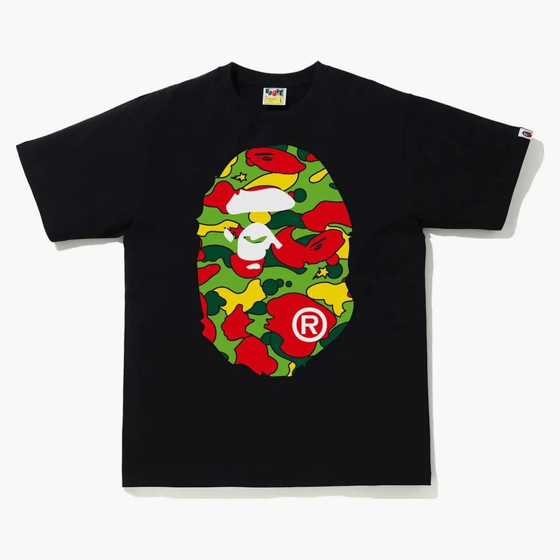 Bape sta mamo grande scimmia tè nero/multi