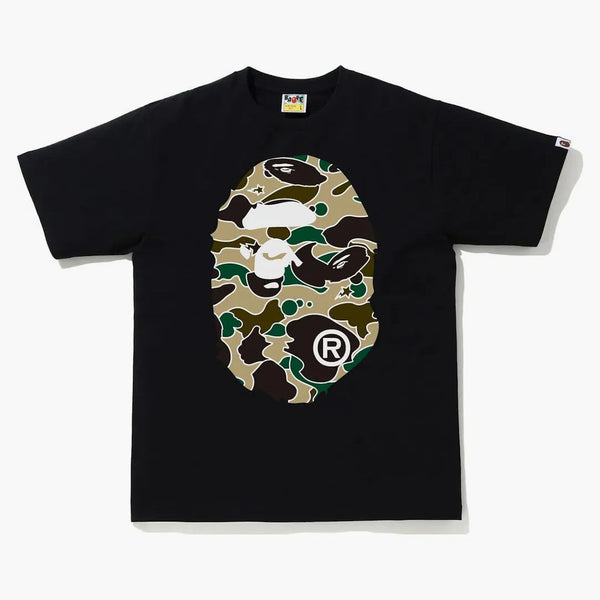 Bape Sta Camo Big Ape Head Tea Black/Yellow