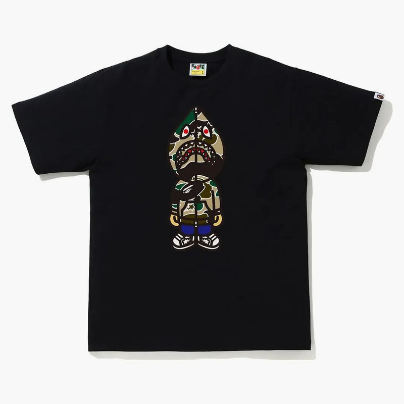 BAPE STA CAMO Classic Milo Shark Tea Black/Yellow