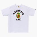Bape Sta Camo College Bapec Tee (jp Online Exclusive) White
