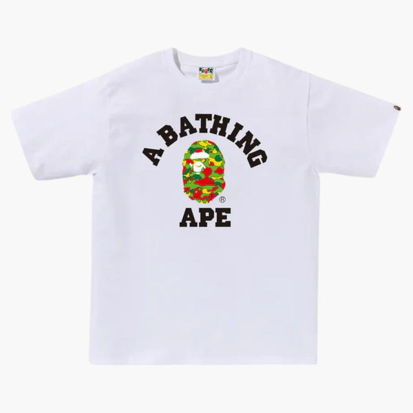 Bape Sta Camo College Bapec Tea (JP Online Exclusive) White