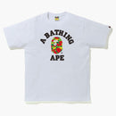 Bape Sta Camo College Tee White/Multi