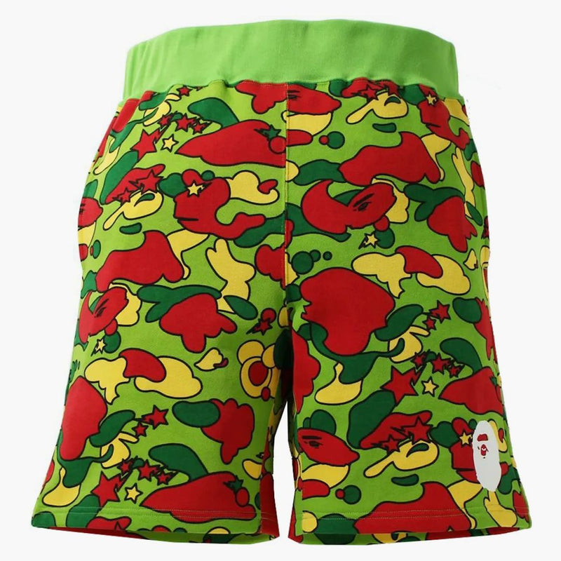 Bape Sta Camo Sweat Shorts Multi