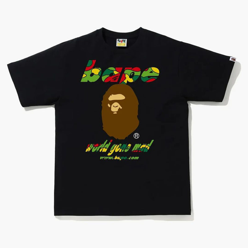 Bape Sta Camo Wgm Ape Head Tea Black/Multi