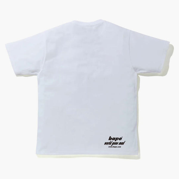 Bape sta camo wgm lidoop hlava Tee White/Multi