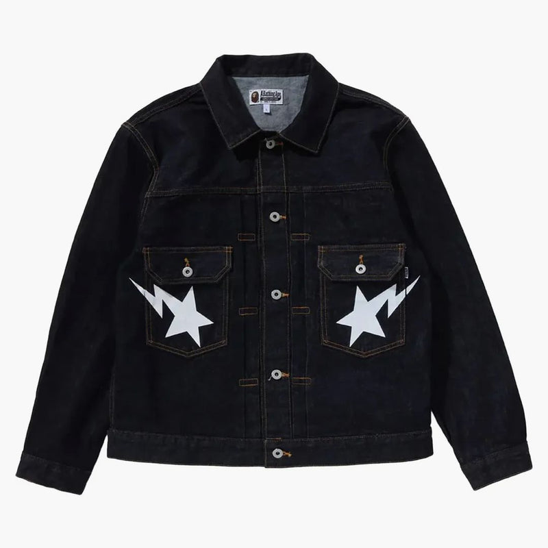 Bape Sta Denim Type-02 Jacket Black
