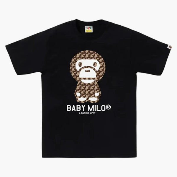 Bape Sta Houndstooth Baby Milo Tea Black/Brown