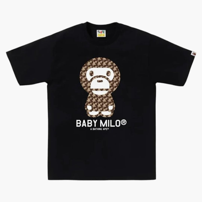 Bape Sta Houndstooth Baby Milo Tea Black/Brown
