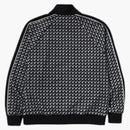 Bape Sta Houndstooth Jacquard Track Jacket Black
