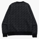 Bape Sta Jacquard se uvolnil fit Crewneck Black