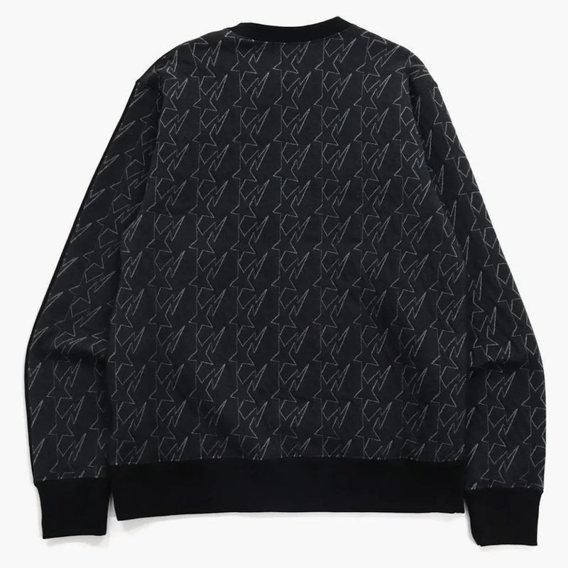 Bape Sta Jacquard Relaxed Fit Crewneck Black