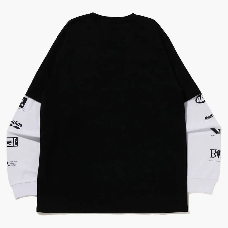 Bape Sta Layerd l/s tea black