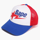 Bape Sta Mesh Cap Blue Red White