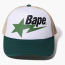 Bape Sta Mesh Cap Green