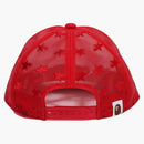 Bape Sta Mesh Cap (SS25) Red