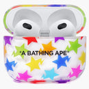 Bape StA Pattern Airpods Clear Case Multi
