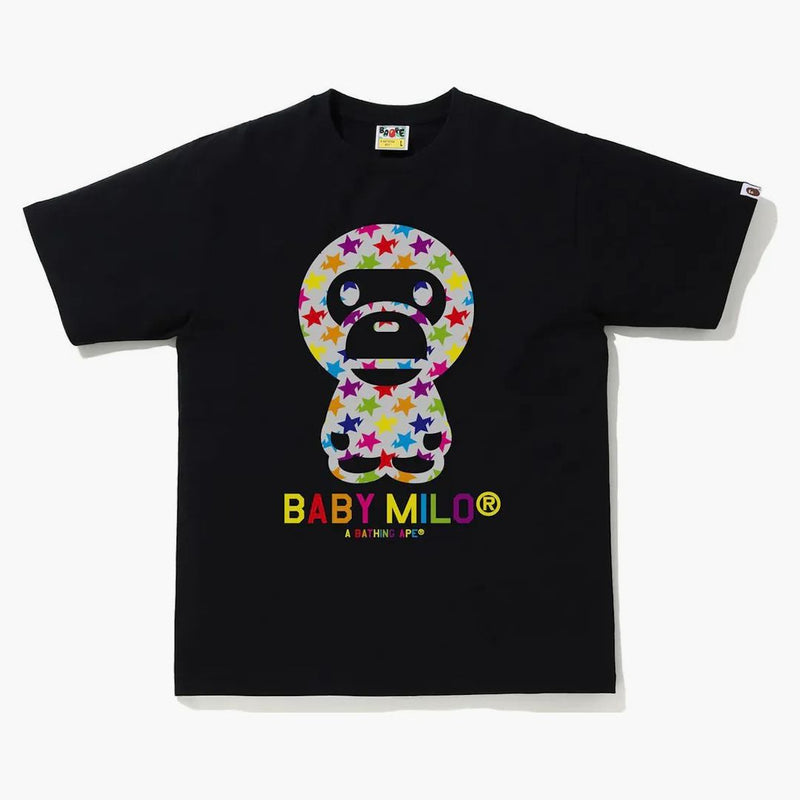 Bape sta pattern baby milo tea black
