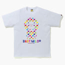 Bape Sta Pattern Baby Milo Tee White