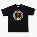 Bape Sta Pattern Milo Busy Works Tee Black