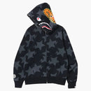 BAPE STA PATRY THARK Full Zip Soodie Black