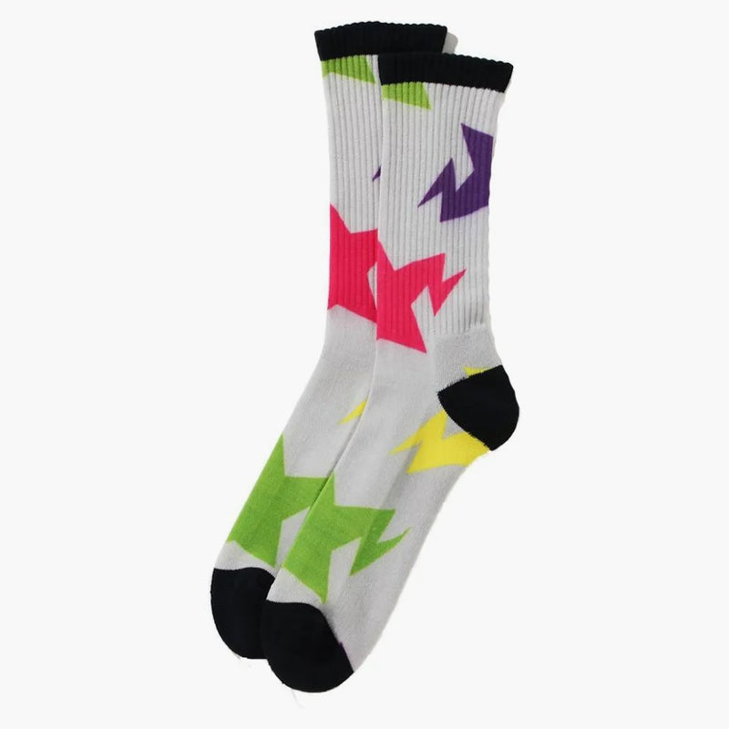 BAPE STA -mönsterstrumpor multi