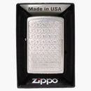 Bape Sta Pattern Zippo Lighter Silver