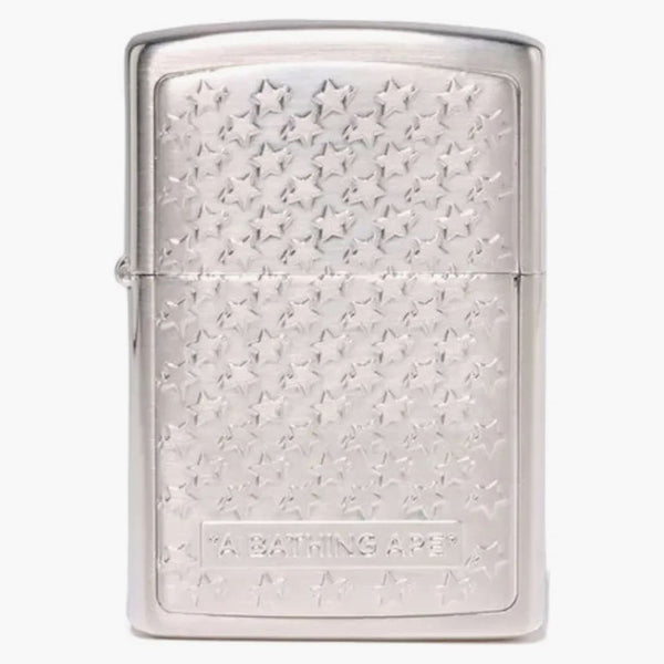 BAPE STA Patrón Zippo Lighter Silver