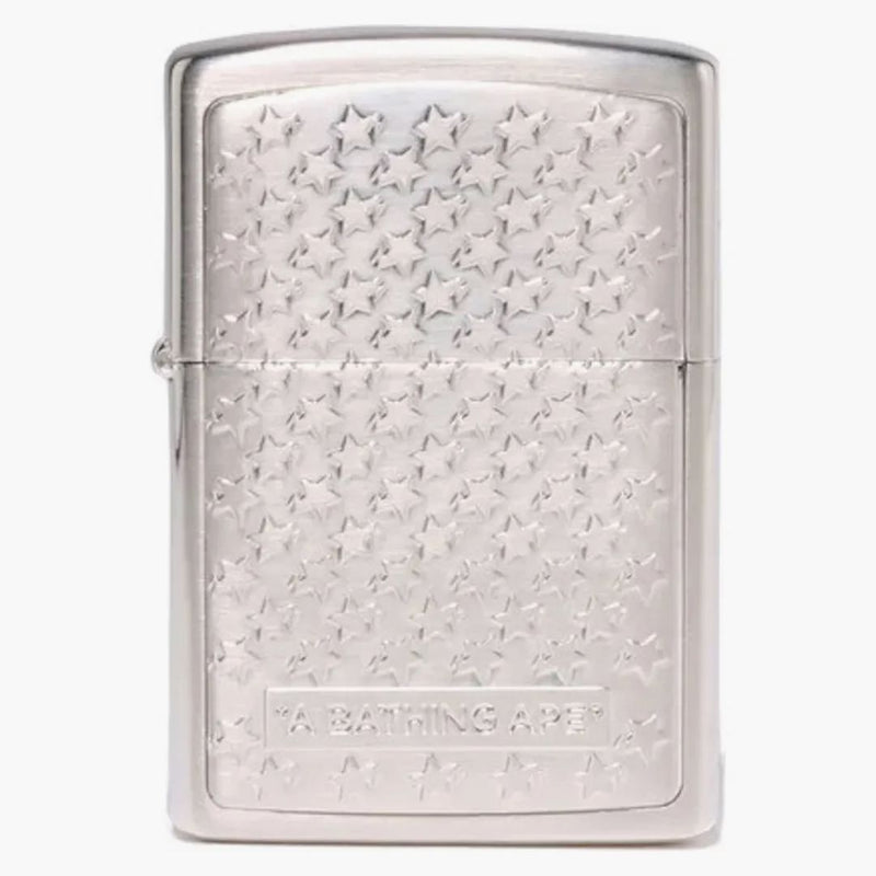 BAPE STA Patrón Zippo Lighter Silver