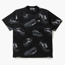 Bape Sta Random Relaxed Polo Black