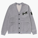 Bape Sta Sweat Cardigan Gray