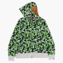 Bape Store Chengdu Separate Shark Full Zip Hoodie Multicolor