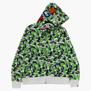 Bape Store Chengdu Separate Shark Full Zip Hoodie Multicolor