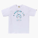 Bape Store Hangzhou Shark College Tee White