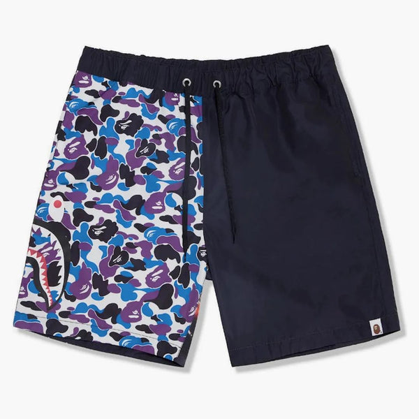 Bape Store Hong Kong 16th Anniversary Shark Beach Shorts Black