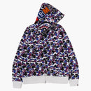 Bape Store Hong Kong Separate Shark Full Zip Hoodie Multicolor