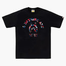 Bape Store London Shark College Tee Black