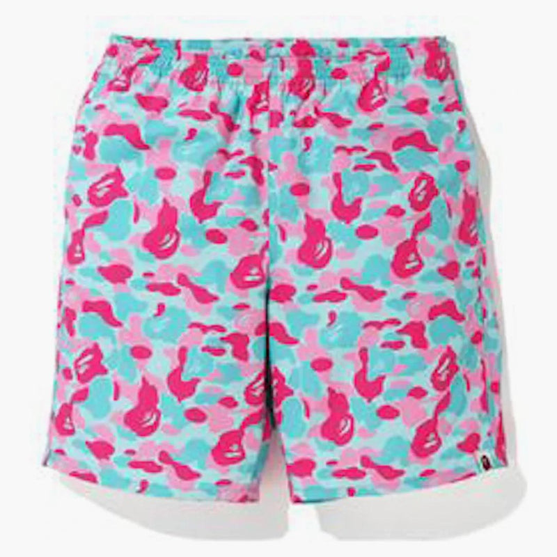 BAPE STORE Miami Beach Shorts Pink/Blue