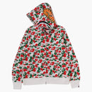 Bape Store Milan Separate Shark Full Zip Hoodie Multicolor