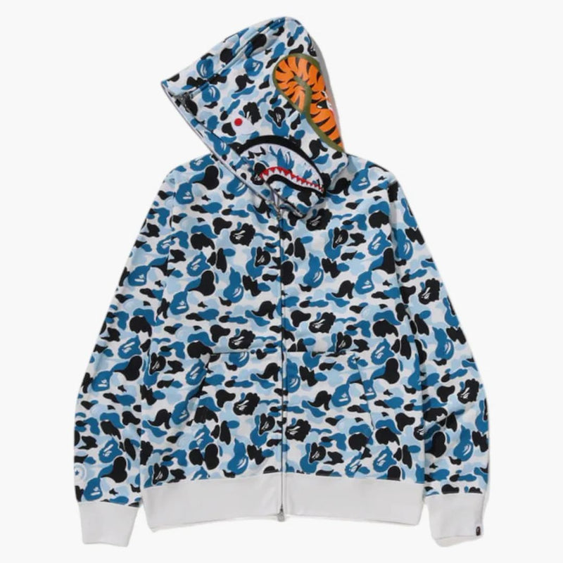 Bape Store Shenyang Separate Shark Full Zip Hoodie Multicolor