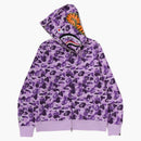 Bape Store Taipei Separate Shark Full Zip Hoodie Multicolor