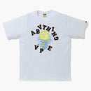 Bape storm broken college tea white/black