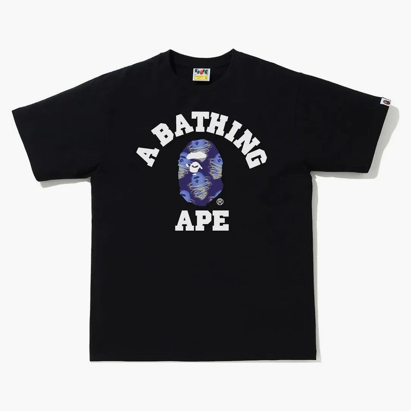 Bape Storm College Tee Black/purple