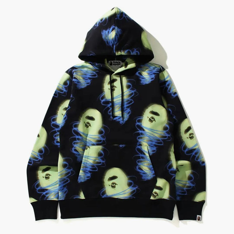 Bape Storm Pullover Hoodie Black