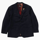 Bape Stripe Blazer Navy