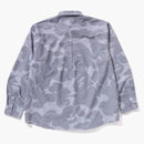 Bape Stripe Camo Relaxed Fit Shirt Gray